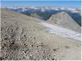 Alba di Canazei - Punta Penia (Marmolada)